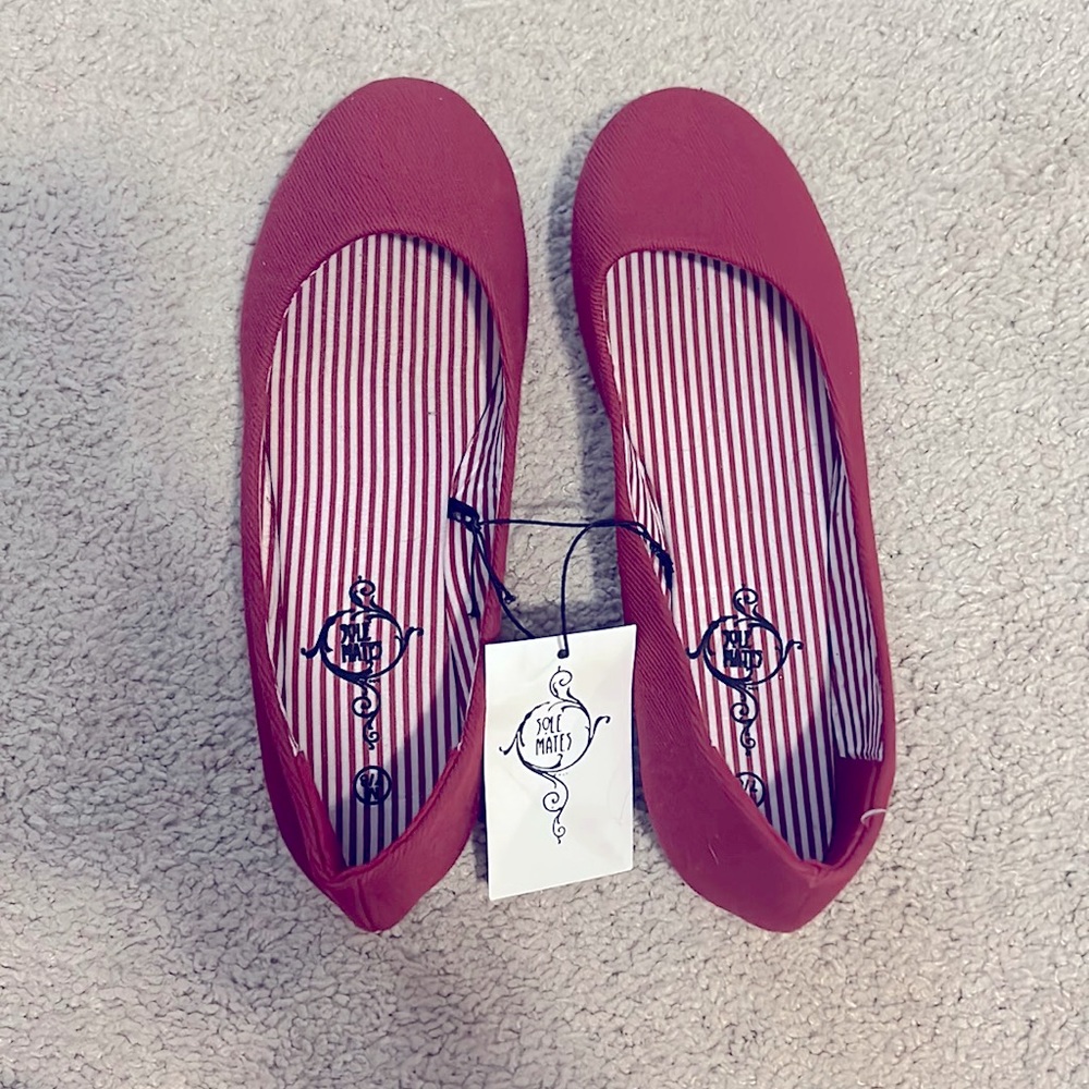 Burgundy Flats